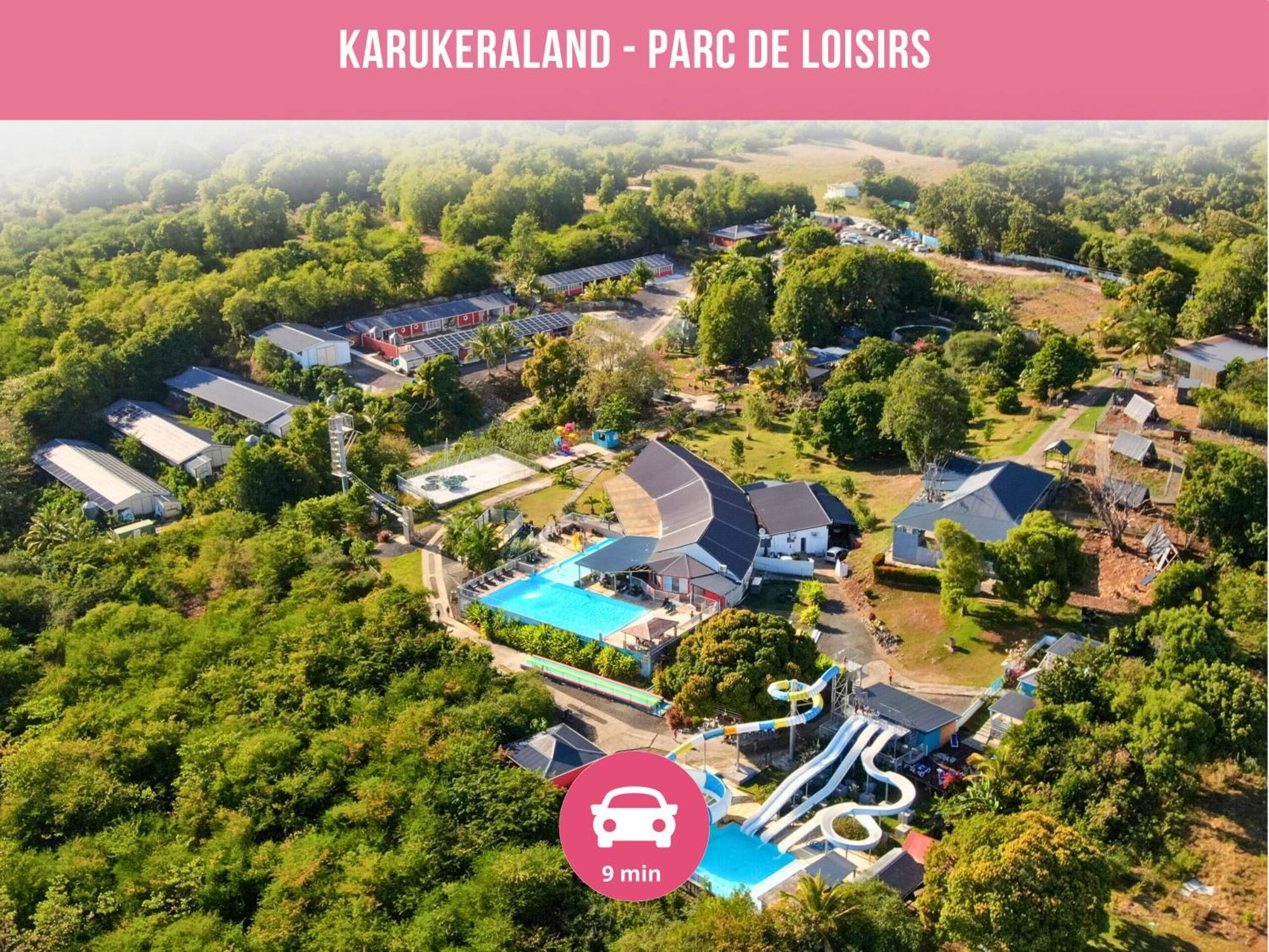 Le Sable Bleu - Evasion Tropicale A Sainte-Anne - Plage 5Min - Piscine - Parking - Logement Climatise - Vue Sur Les Palmiers - Parfait Pour Sejours En Famille Ou Entre Amis Экстерьер фото